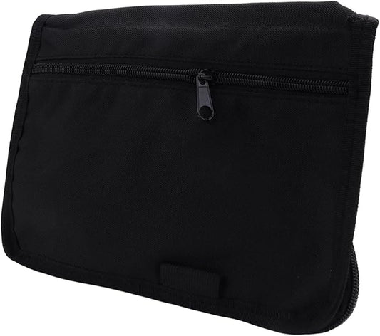 Universal Glove Box Organizer Storage Holder for Manuals Car Documents Glove Bag with Multi Pockets, Black, 500039075