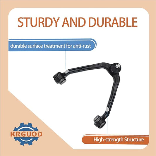 Front Upper Control Arm w/Ball Joint Suspension Kit Fit for Chevy Avalanche Silverado Suburban Express Sierra 1500 Yukon Tahoe Cadillac Escalade K80942 K80826 15864153-2pcs