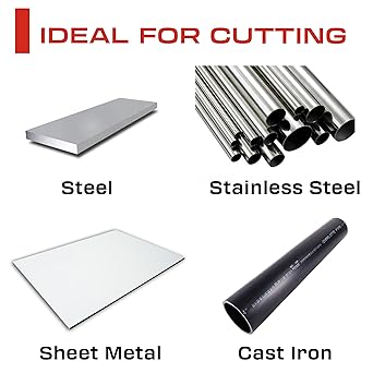 6 Inch Cut Off Wheel 10 Pack - Precision Smooth Cutting - Abrasive Cutoff Wheel - Aluminum Oxide - Metal Cutting Wheel - Grinder Cut Off Wheel - Cut Off Disc - Sidco Supply