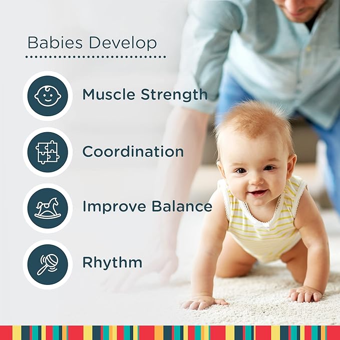 Jolly Jumper Iconic - The Original Baby Exerciser. Trusted by Parents and Loved by Babies for Over 75 Years.