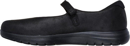 Skechers Women's On-the-go Flex – Whisper | Casual, Air-Cooled Goga Mat, Ultra Go Cushioning, Vegan, Machine Washable, Maryjane