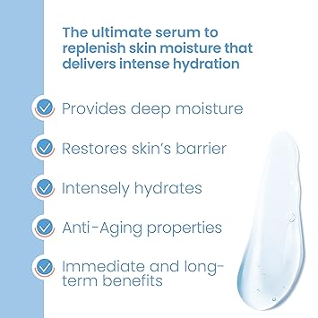 Pure Daily Care High Energy Hyaluronic Serum (1oz) - Hydrating Clinical Grade Hyaluronic Acid Serum