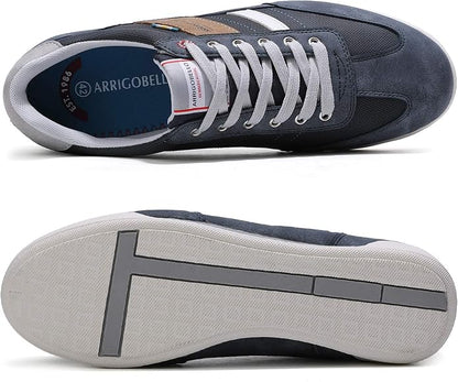 AX BOXING Mens Casual Shoes Fashion Sneakers Breathable Comfort Walking Shoes for Male | Low Top, Lightweight Flexible Upper, Cushioned, Slip?Resistant Rubber, All?Day Comfort For Wear, Work, Travel
