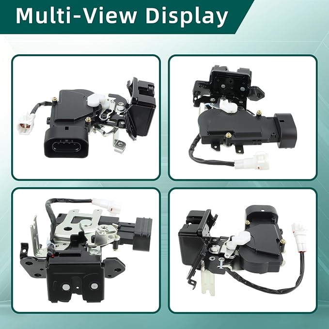AUTOKAY Liftgate Lock Actuator Trunk Latch 931-861 for Toyota Sequoia 2001-2007 Tailgate Hatch Latch Lock Integrated Rear Back Door Lock Actuator Assembly with Cable 64680-0C010 69301-0C010
