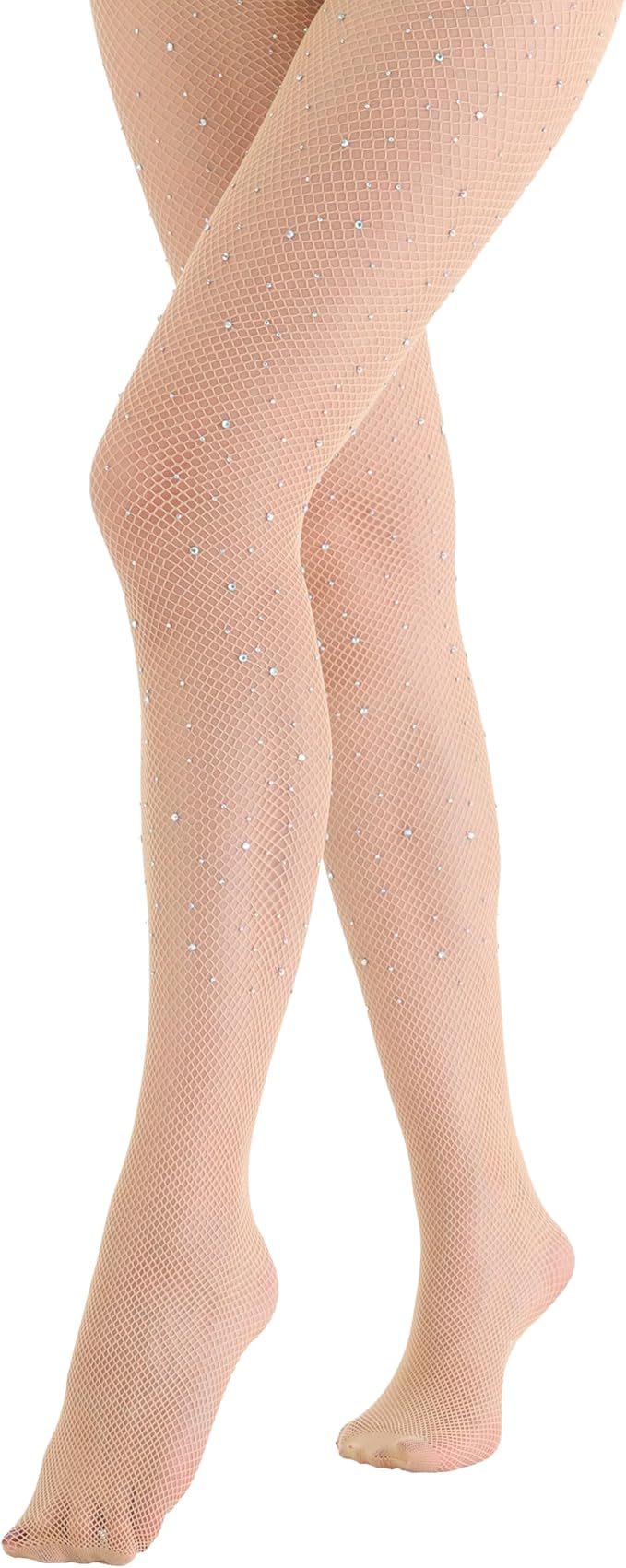 EVERSWE High Waist Fishnet Tights, Thigh High Suspender Stockings