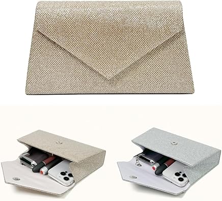 2024 Evening Bag Lady Purse Elegant Party Wedding Clutches Handbag Glitter Shoulder Bag Envelope Bags