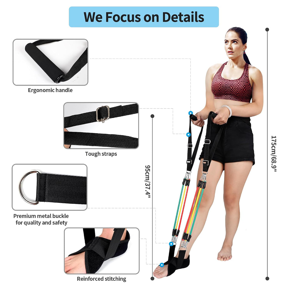 Knee Replacement Recovery Aids - Knee Glider for Knee Replacement, Post-Op Knee Surgery Recovery Equipment with Adjustable Resistance, Heel Protection & Pain Relief for ACL/MCL Rehabilitation