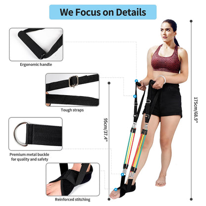 Knee Replacement Recovery Aids - Knee Glider for Knee Replacement, Post-Op Knee Surgery Recovery Equipment with Adjustable Resistance, Heel Protection & Pain Relief for ACL/MCL Rehabilitation