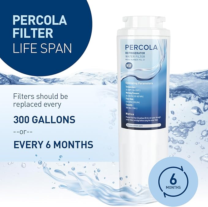 9084 Water Filter, NSF 42, 53 & 401 Certified Filter Replacement for Kenmore 9084, 469084, 9006, 46-9006, 9005, 469005, 9992, 469992, 469992P (2 Pack)