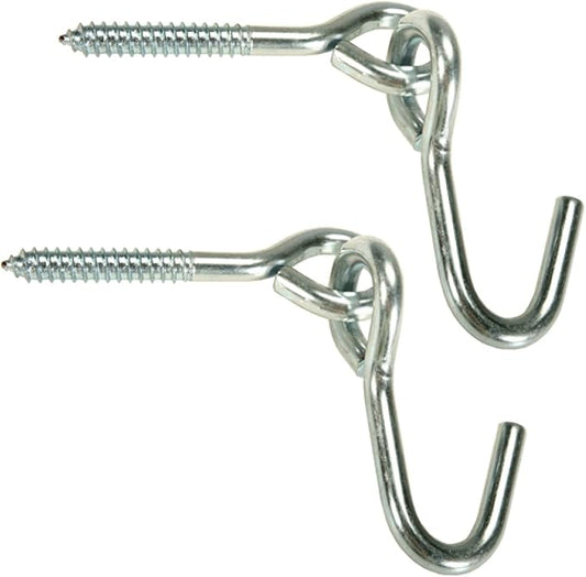 Original Pawley's Island Eye Bolt Hanging Hooks, 2 Pack, Anti-Rust Stainless Steel, for Outdoor Post  Trees, 450 Lbs Max