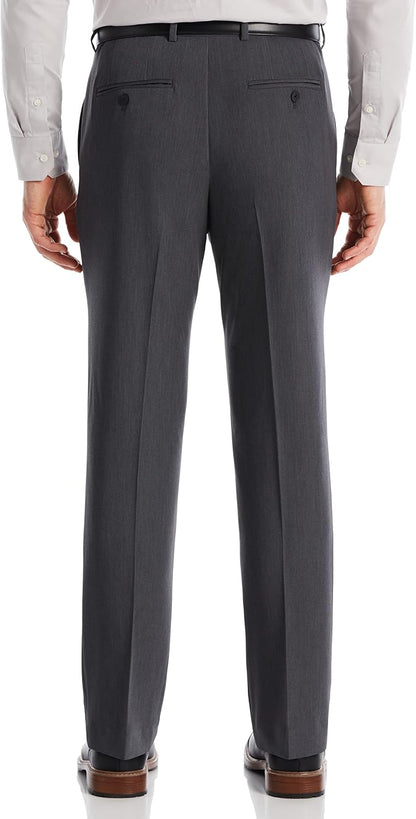 Perry Ellis Portfolio Men's Modern Fit Solid Stretch Resolution Dress Pant