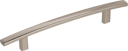 Amerock  Cabinet Pull  Polished Nickel  5-116 inch (128 mm) Center to Center  Cyprus  1 Pack  Drawer Pull  Drawer Handle  Cabinet Hardware