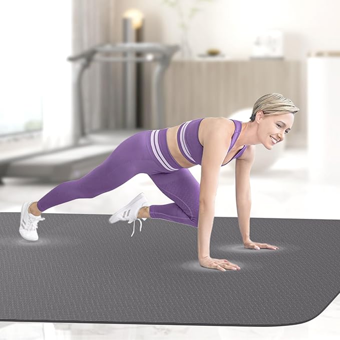 FrenzyBird Yoga Mat (78 "x 39" x 1/3 "), Wide Workout Mat for Men and Women, Yoga Mat Thick Exercise Mats for Home Workout, Yoga, Pilates ?8mm?