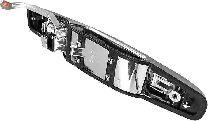 80547 Rear Chrome Exterior Door Handle Right Passenger Side for Chevrolet Avalanche Silverado Suburban Tahoe GMC Sierra Yukon Escalade 2007-2013, 15915620 22738726 GM1521130