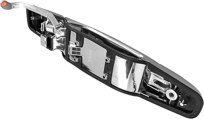 80547 Rear Chrome Exterior Door Handle Right Passenger Side for Chevrolet Avalanche Silverado Suburban Tahoe GMC Sierra Yukon Escalade 2007-2013, 15915620 22738726 GM1521130