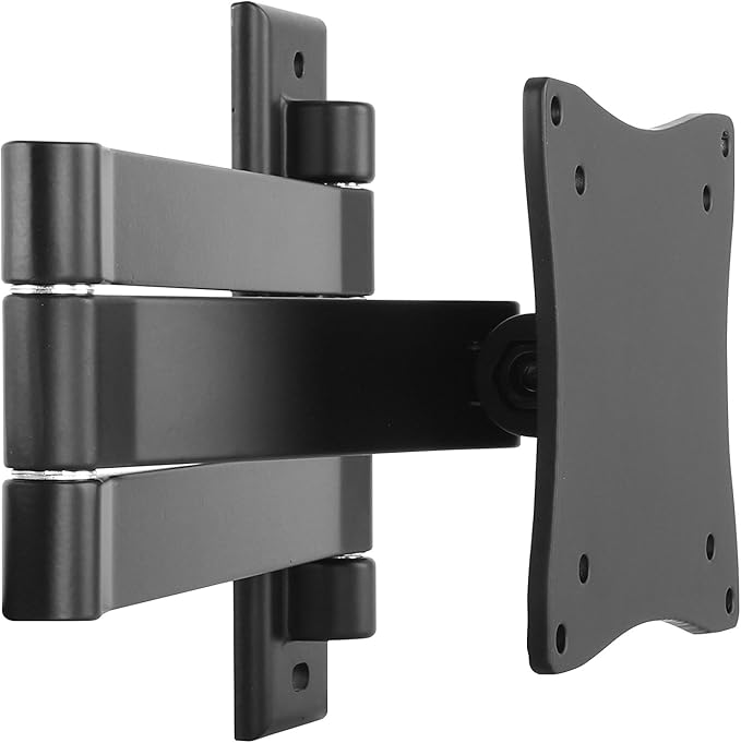 Full-Motion TV Wall Mount: 13"-27" Screens