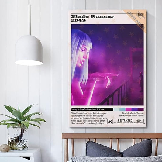 DOKTor Blade Runner 2049 Movie Aesthetic Posters Decorative Painting Canvas Wall Posters And Art Picture Print Modern Family Bedroom Decor Posters 12x18inch(30x45cm)
