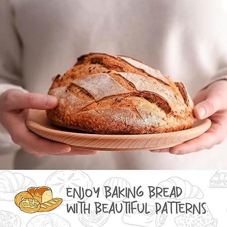 Bread Proofing Baskets 8.5 inch Round Dough Proofing Bowls wLiners Perfect for Home Sourdough Bakers Baking