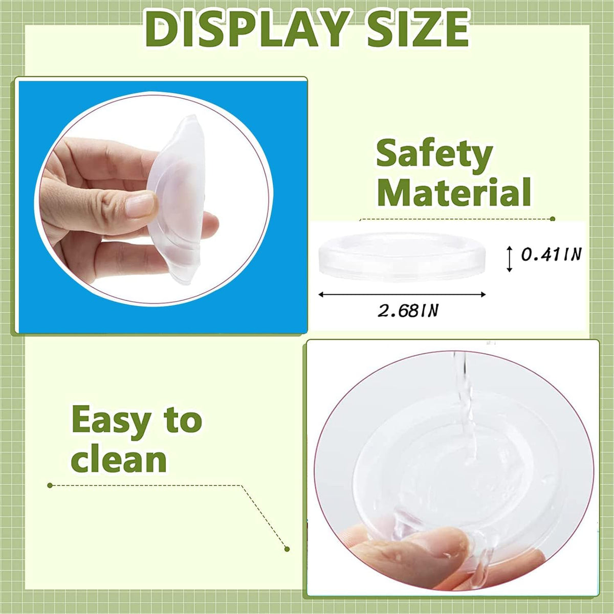 15PCS Yogurt Jar Lids - Clear Plastic, Reusable, BPA-Free Polypropylene, Screw Top, Transparent, Round, Microwaveable, Ideal for Oui Yogurt Jars, Glass Jars, and More