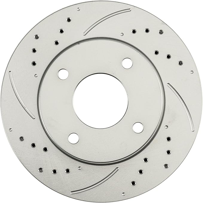 Front Disc Brake Rotor Compatible with 2009 2010 2011 Nissan Versa 1.6L
