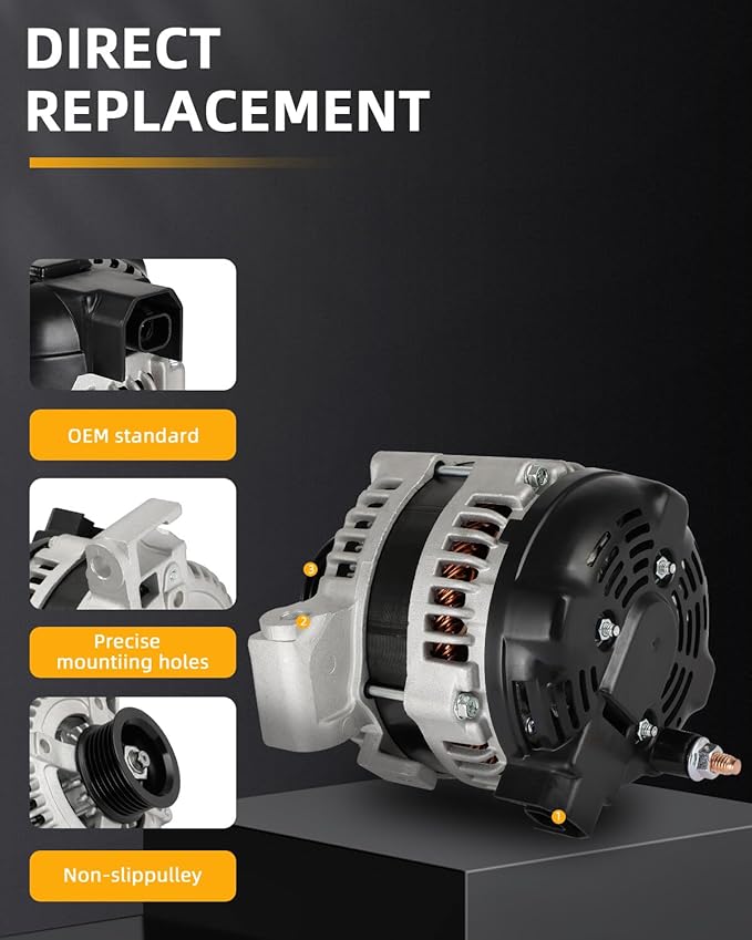 OCPTY Alternators Alternator 11369 2008-2009 for Cadillac for CTS 11369 104210-5390 10396863 104210-5390