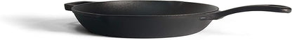 Commercial CHEF 10 Inch Cast Iron Skillet, Pre-Seasoned Cast Iron Pan with Dual Pour Spouts