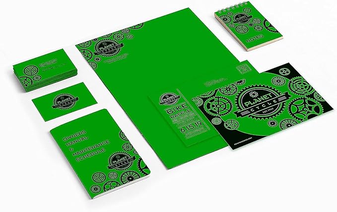 Neenah Paper 22741 Color Cardstock, 65lb, 8 12 x 11, Gamma Green, 250 Sheets