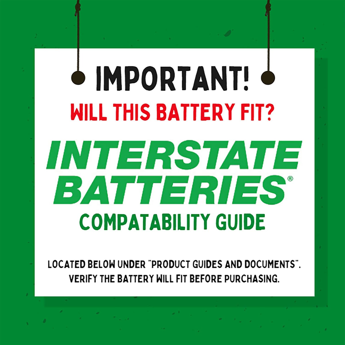 Interstate Batteries 12V 12Ah Battery (F2 Terminal) SLA AGM VRLA Rechargeable Replacement for Electric Fences, Generators, Medical Devices, Universal Power (SLA1104)