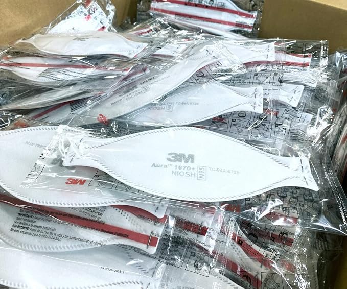 3M- Aura 1870 Niosh Certified - Pack of 20