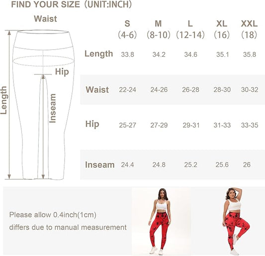 Tie Dye High Waisted Seamless Women's Yoga Leggings Soft Tummy Control Workout Leggings for Gym Athletic