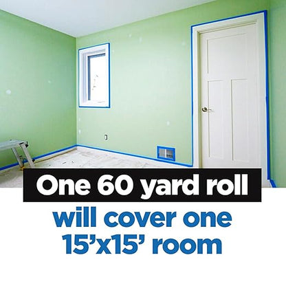 ScotchBlue Original Multi-Surface Painters Tape, 2 Inch Wide (1.88 in. x 60 Yds), 6 Rolls, Blue Paint Tape Protects Surfaces and Removes Easily, Masking Tape for Indoor and Outdoor Use (2090-48SC6)