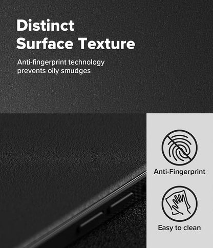 Ringke Onyx for iPhone 17 Case, [Feels Good in The Hand] Oil & Dirt Resistant, Individual Lens Covers for Cameras, Non-Slip Enhanced Grip Lightweight Cover - Black