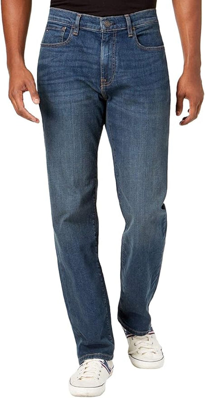 Tommy Jeans Men's Denim Relaxed Fit Jeans in Rinse