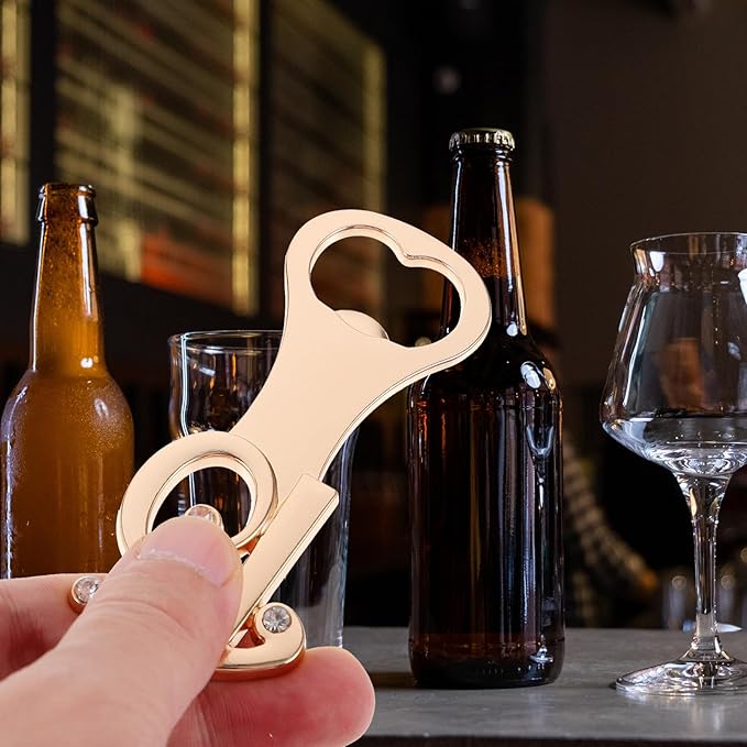 LOGOFUN Beer Bottle Opener Number 15 Bottle Opener Alloy Bottle Opener 15st Birthday Gift for Wedding Party Supplies - Rose Gold
