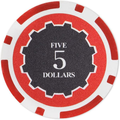 Eclipse 14-gram Poker Chips - Heavyweight Clay Composite
