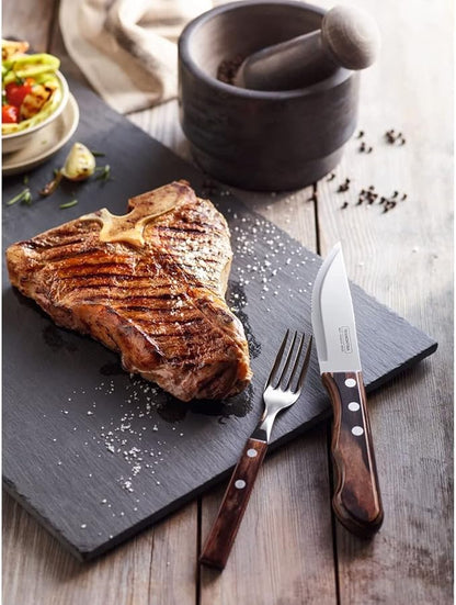 toramontexi-na Jumbo Knives, Poly Wood Dark Brown 34616095