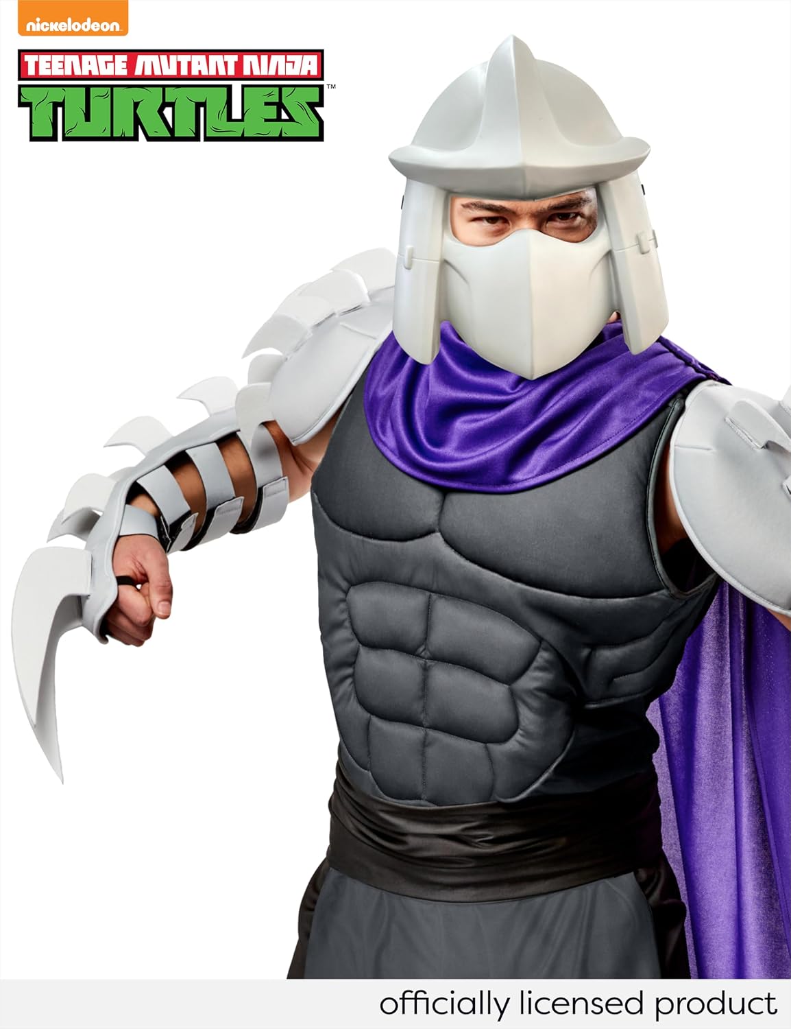 Rubies at Party City Teenage Mutant Ninja Turtles: Shredder Costume for Adults, Men's Costume