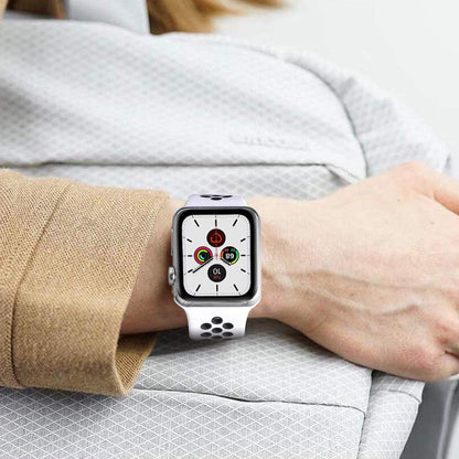 SVISVIPA Soft Silicone Sport Band for Apple Watch