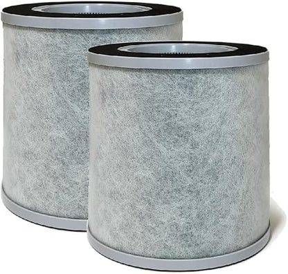 Nispira 3-in-1 True HEPA Activated Carbon Filter Replacement Compatible with Elechomes Air Purifier EPI236 EP1236, 2 Pack