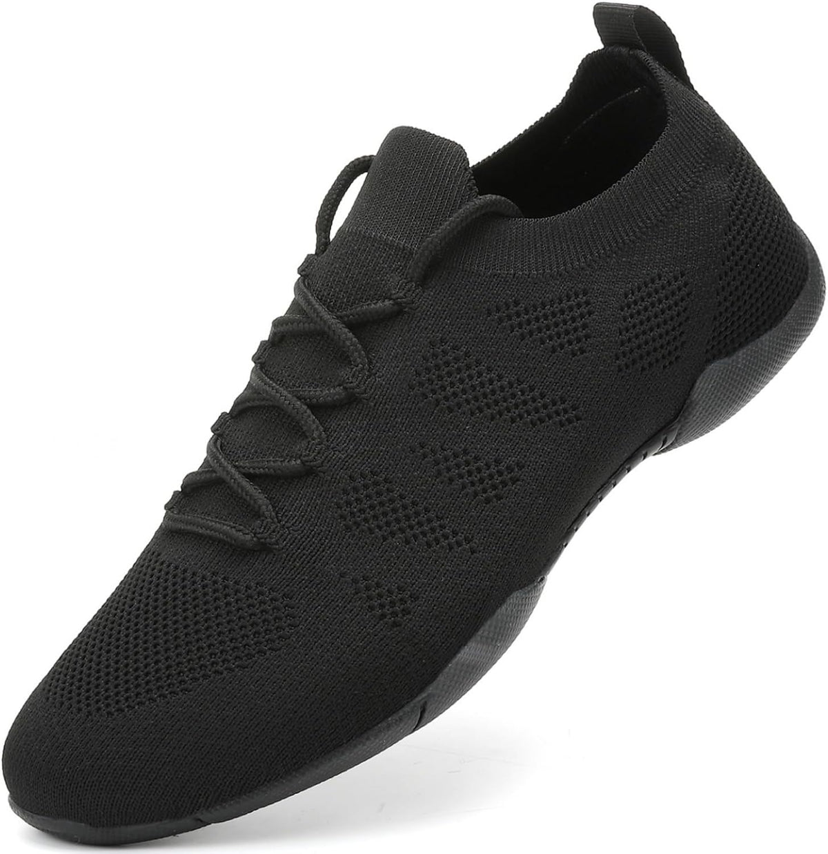 PQWXVYU Cheer Shoes Black Women Girls Youth Cheerleading Dance Sneakers Flexible Training Competition Shoes.