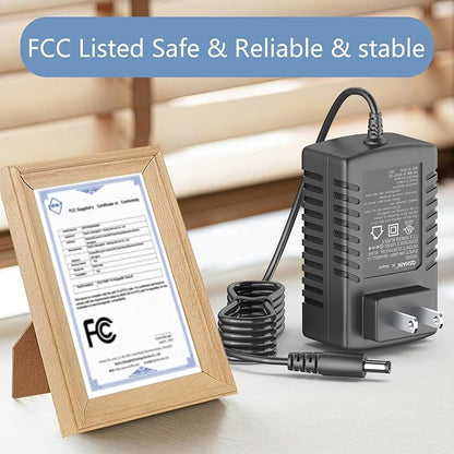 15V Charger for Turtlebox Portable Outdoor Bluetooth Speaker Replacement for Turtlebox Gen 2 and Gen 3 Outdoor Portable Bluetooth 5.0 Speaker Charger Adapter