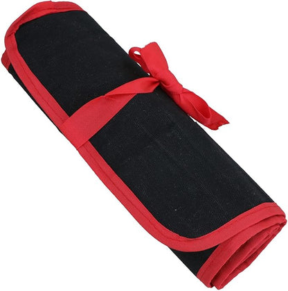 16 Pocket Canvas Tool Storage Roll Holder Mat Belt TE028
