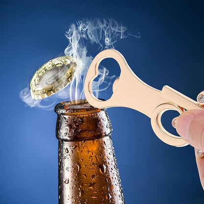LOGOFUN Beer Bottle Opener Number 15 Bottle Opener Alloy Bottle Opener 15st Birthday Gift for Wedding Party Supplies - Rose Gold