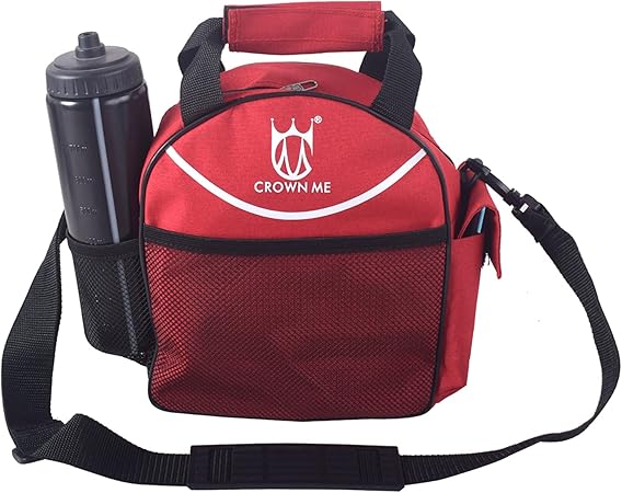 CROWN ME Disc Golf Set with 6 Discs, Mini Disc, and Starter Bag