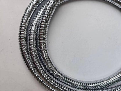 Wilchie Huierqi Shower Tube, Hand Shower Hose for Bathtime (59" chrome)