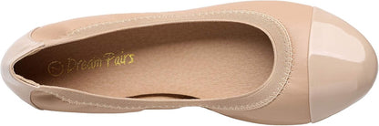 DREAM PAIRS Women's Sole-Flex Ballerina Walking Flats Shoes