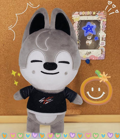 Skzoo Plush Toys, Birthday Gifts, Collectibles (Wolf)