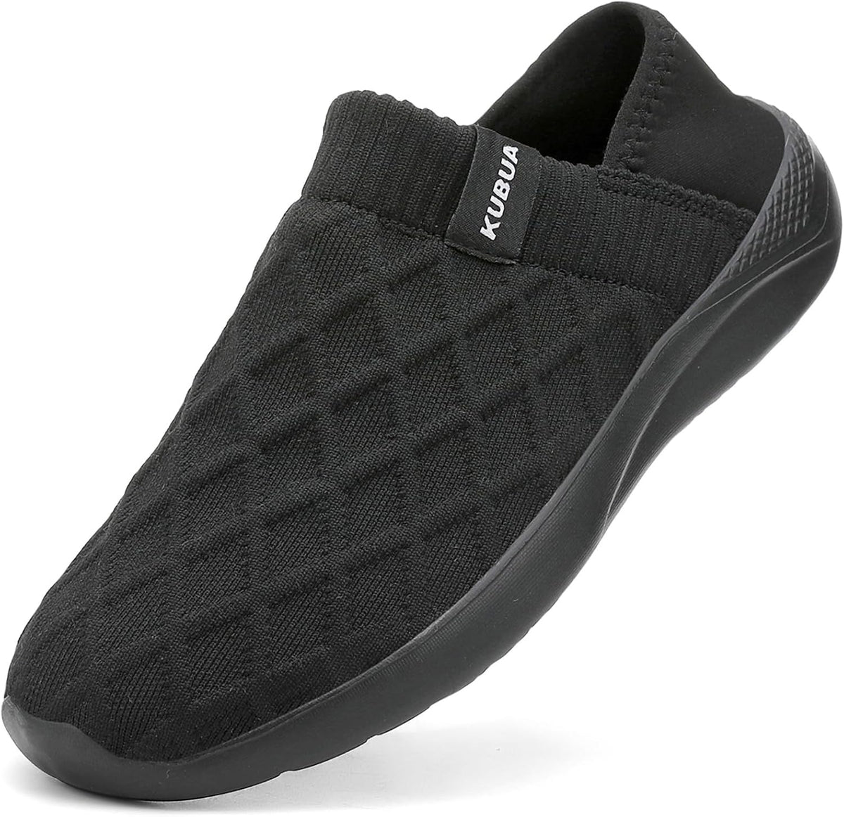 KUBUA Mens Womens Slippers Indoor Lightweight House Shoes Outdoor Breathable Slip on Loafers