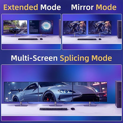 8K DisplayPort Cable 1.4, 3.3 FT DP Cable (VESA Certified, 8K60Hz, 4K60Hz120Hz240Hz, 2K120Hz165Hz240Hz), 32.4Gbps High Refresh Rate for Gaming MonitorHDRHDCPFreeSyncG-Sync