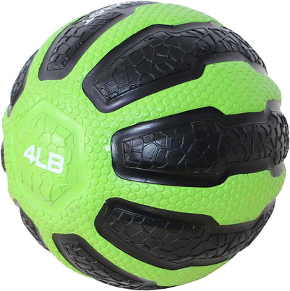 GYMENIST Textured Grip Rubber Medicine Ball